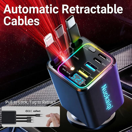 7-in-1 Starlight Car Charger