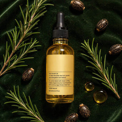 Natural Hair Growth Oil — Regrow Your Edges in 30 Days