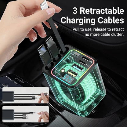 7-in-1 Starlight Car Charger