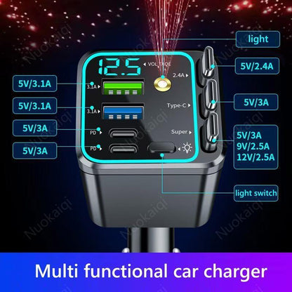 7-in-1 Starlight Car Charger