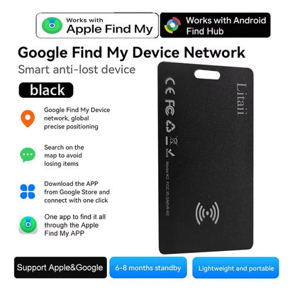 Wallet Tracker Card for Apple and Android